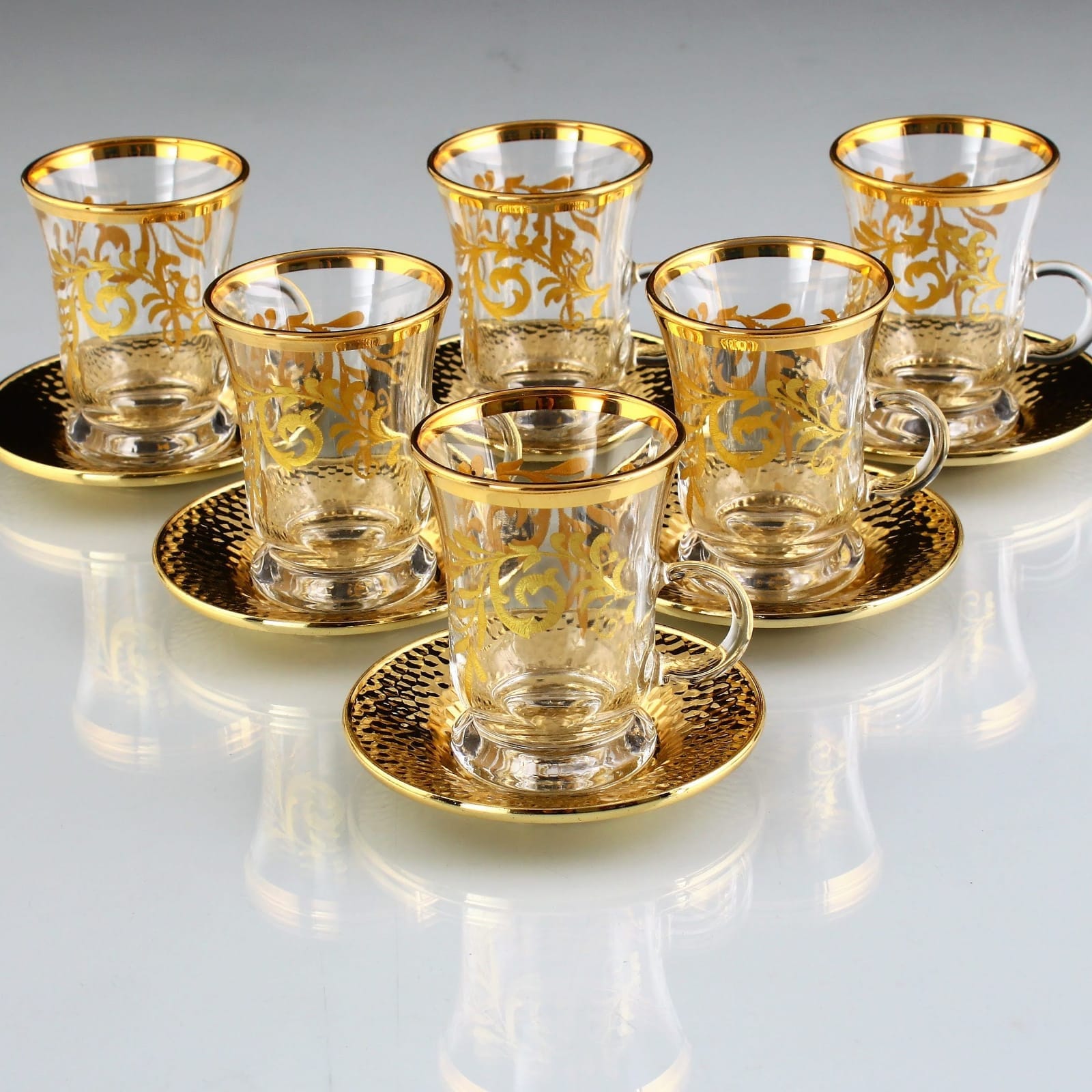 Romano Tea Set With Holder For Six Person